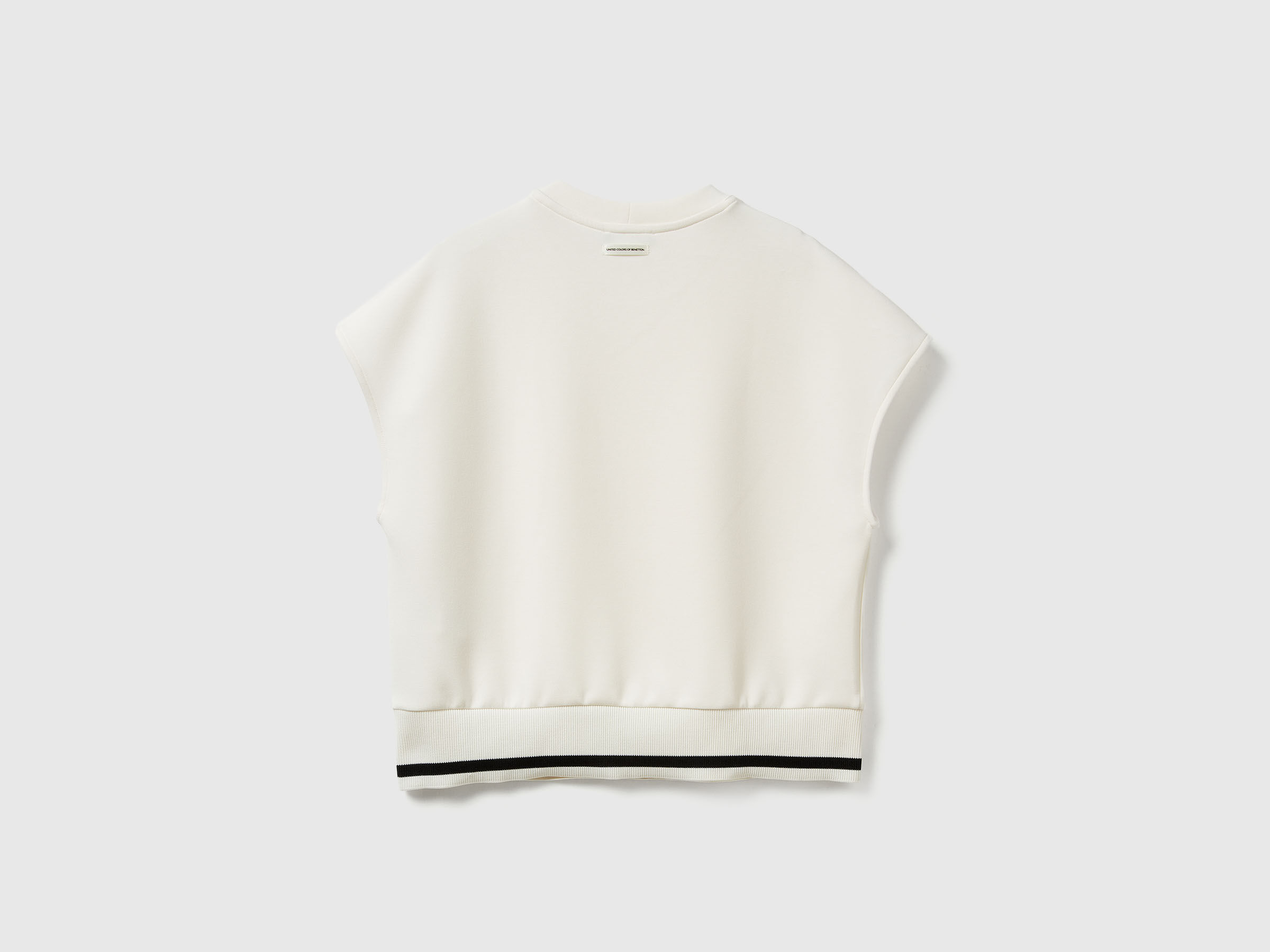 SLEEVELESS SWEATER Women image number 6
